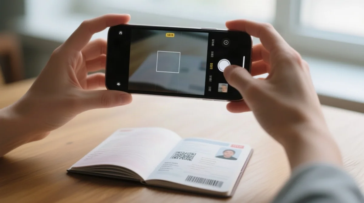 How to Scan and Enter Your Passport Details in the SG Arrival Card