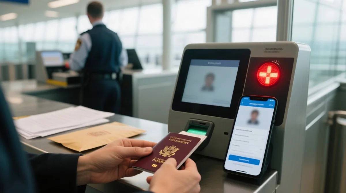 What Happens at the Airport: E-Gates and No-Boarding Directives